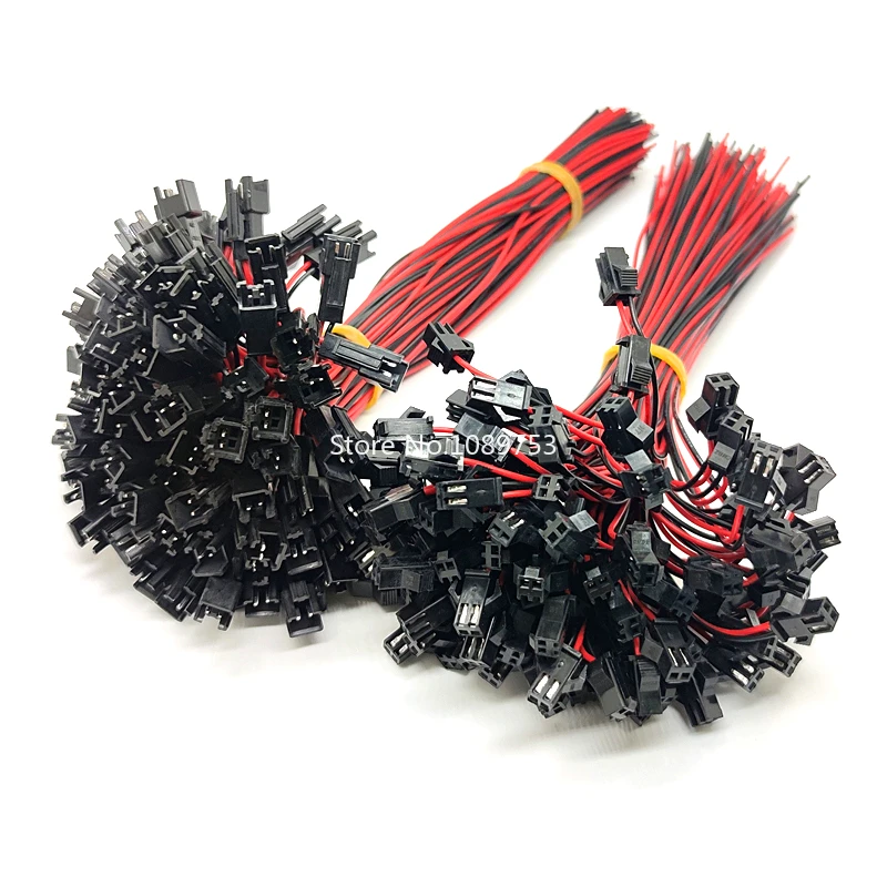 

JST 2,5 SM 2 Pin разъем для подключения аккумулятора женский и мужской с 200 мм проводом 100 комплектов