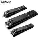 Машинка для стрижки ногтей ELECOOL Pro, из нержавеющей стали, ножницы-кусачки плоскогубцев, инструмент для педикюра