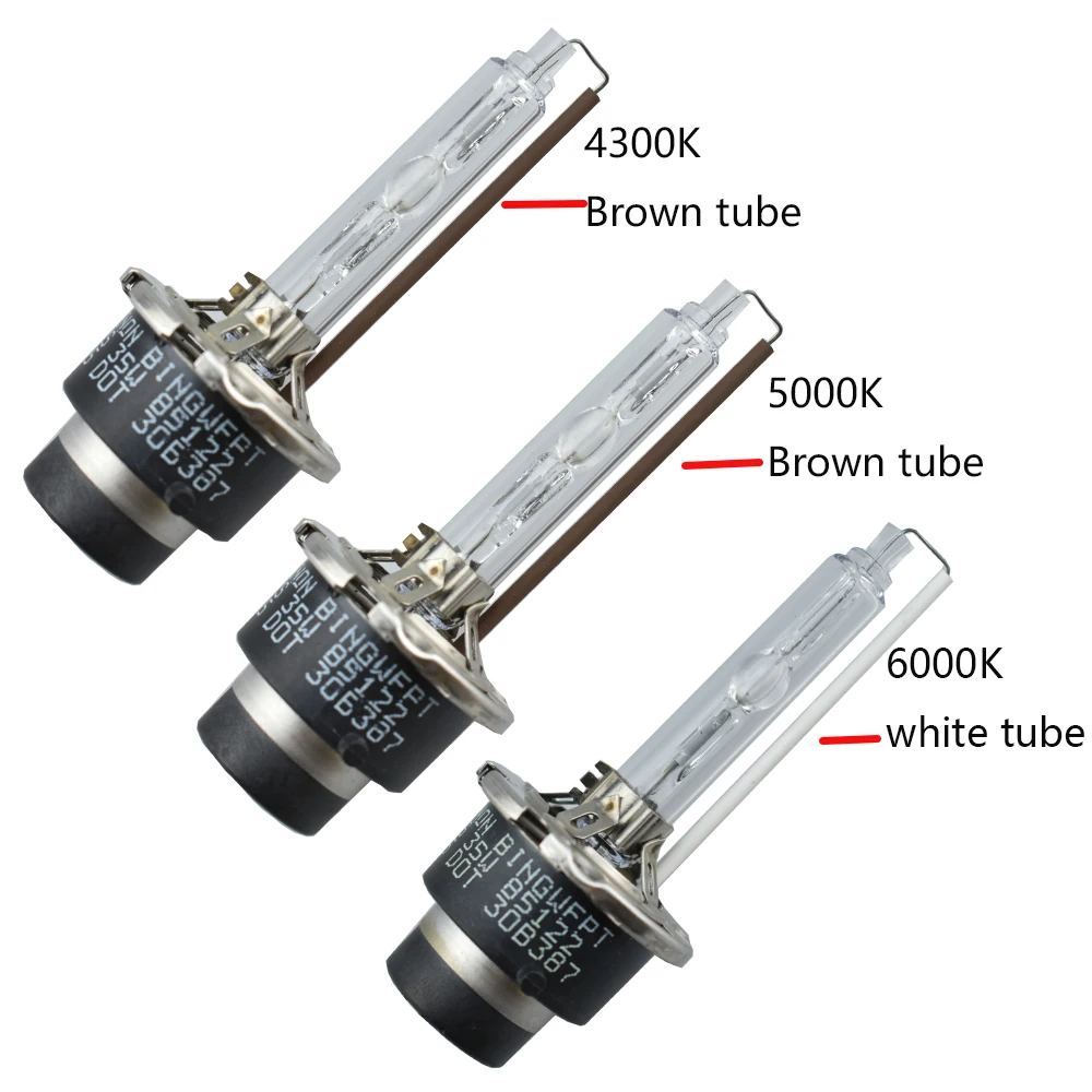 2 шт./лот D1S D2S D3S D4S HID лампа ксеноновая фара Лампа D2R D4R 4300K 5000k 6000K | Автомобили и