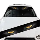 Водонепроницаемая прозрачная 3D наклейка на лобовое стекло автомобиля, декоративная наклейка на переднее и заднее колесо шестерни, наклейка от солнца, Модифицированная наклейка на переднее колесо автомобиля