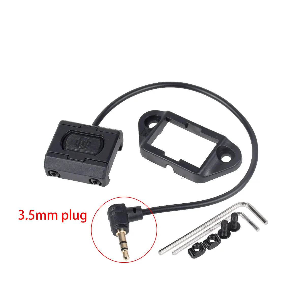 Tactical ModButton Pressure Remote Switch Mlok Keymod 20mm Rail For DBAL-A2 PEQ15 M300 M600 Airsoft Gun Weaponlight Swicth | Спорт и