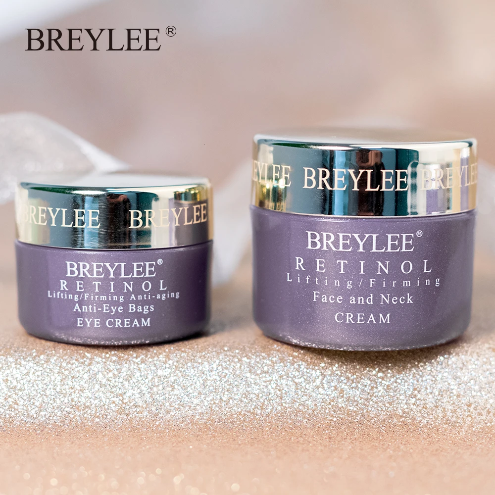 BREYLEE Retinol отбеливающий крем для лица глаз подтягивающий укрепляющий против