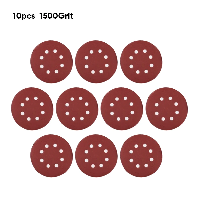 12 3 см шлифовальные диски 5 дюймов Pad 8 отверстий орбитальная машина для наждачная