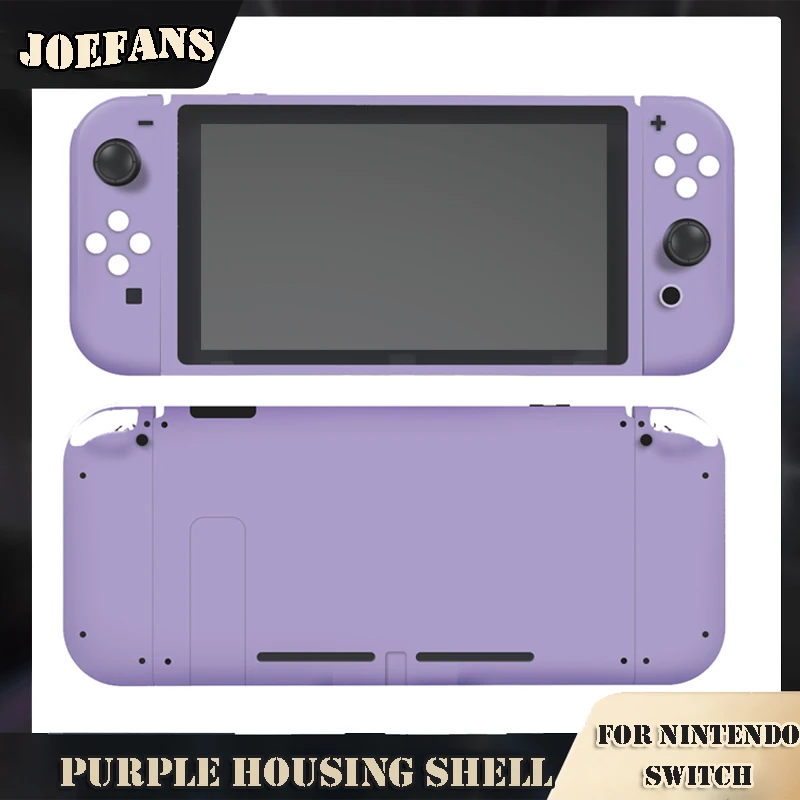 

NS Console Housing Shell Case For Nintendos Switch NX JoyCon Controller Purple Case Cover Housing Shell Middle Frame Repair