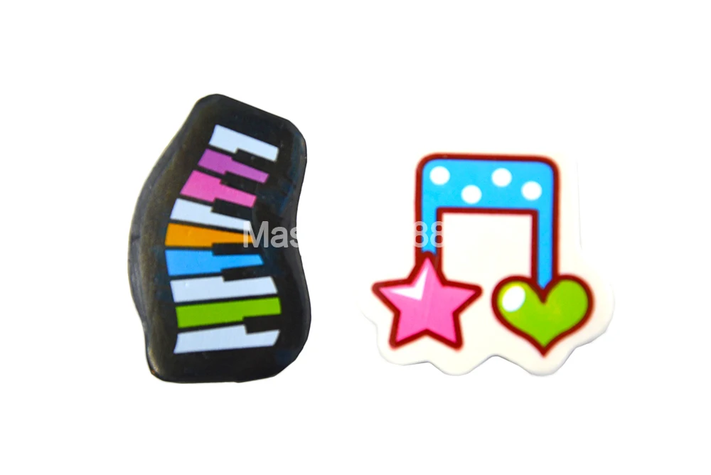 1 Набор из 2 шт. музыкальных пианино Скрипичный ключ музыкальные ноты медведь