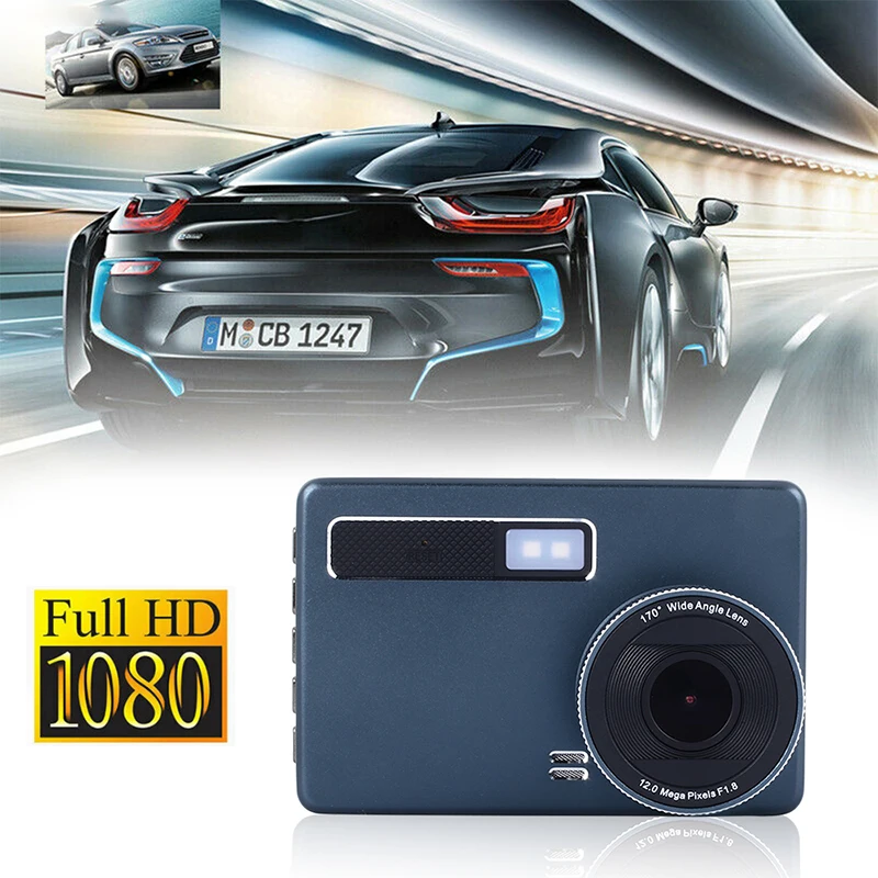 Автомобильный видеорегистратор с циклической записью g-сенсор многоязычная 170 °