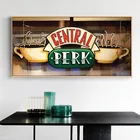 Картина на холсте Центральный Перк для кафе, постеры и принты для ТВ-шоу друзей, настенные художественные картины Куадрос для гостиной, украшение для дома