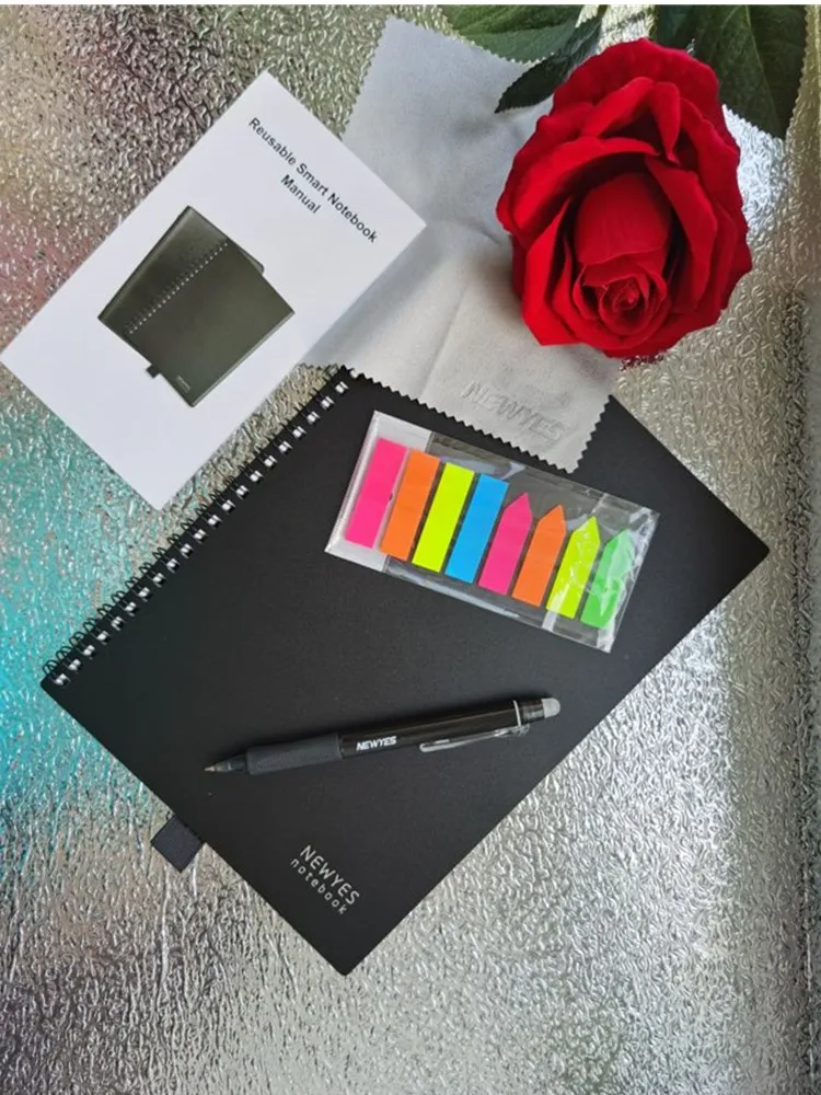 Блокнот для записей, многоразовый, стираемый,...