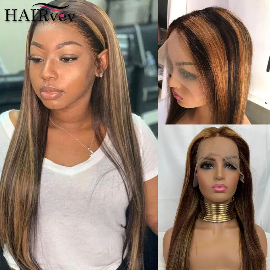 

13X1 T Part Lace Frontal Wig For Women Indian Human Hair Wig Remy Hair 99J Ombre Highlight Colored HD Lace Closure Human Hair Wi