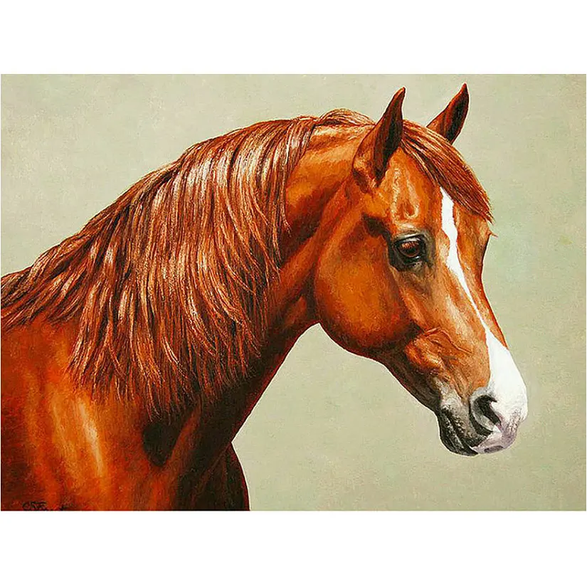 5d diamond painting horse picture full square mosaic animal rhinestone crafts embroidery home decoration | Дом и сад