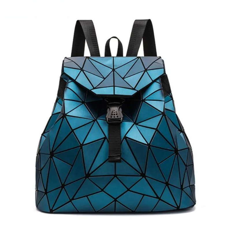 Геометрический женский рюкзак Студенческая дорожная сумка школа
