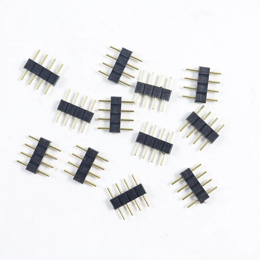 10 шт. 4 контактный 5 коннектор RGBW для 5050 3528|rgbw connector|connector rgbrgbw 5pin |