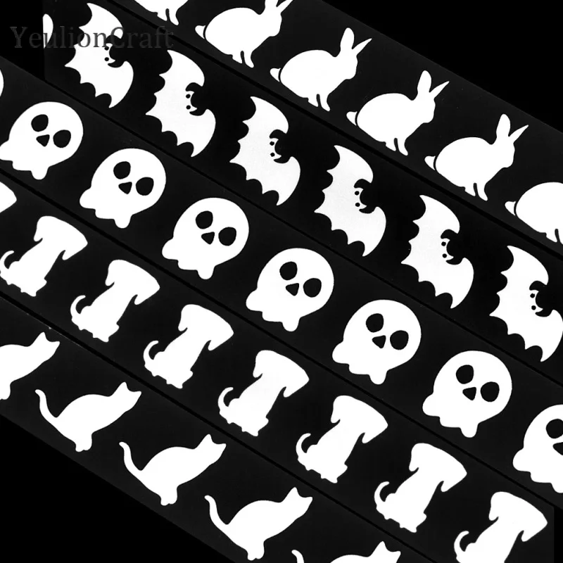 Светоотражающие наклейки Chzimade 1 м с изображением гитары кота животного