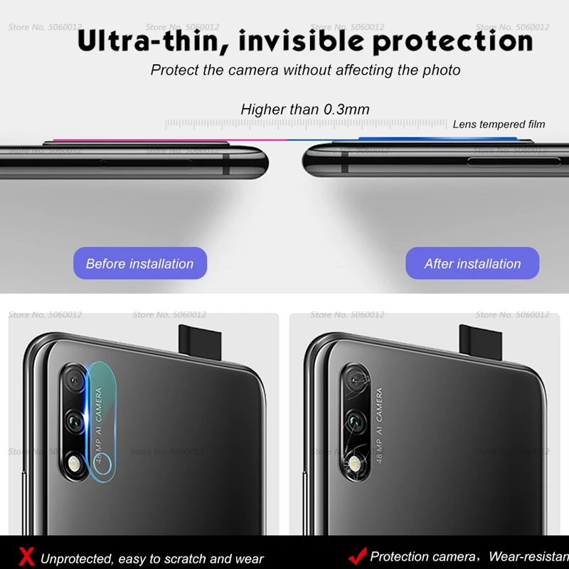 2-в-1 Камера объектив 9D закаленное Стекло для huawei honor 20 pro пленка Экран Защитная 20pro