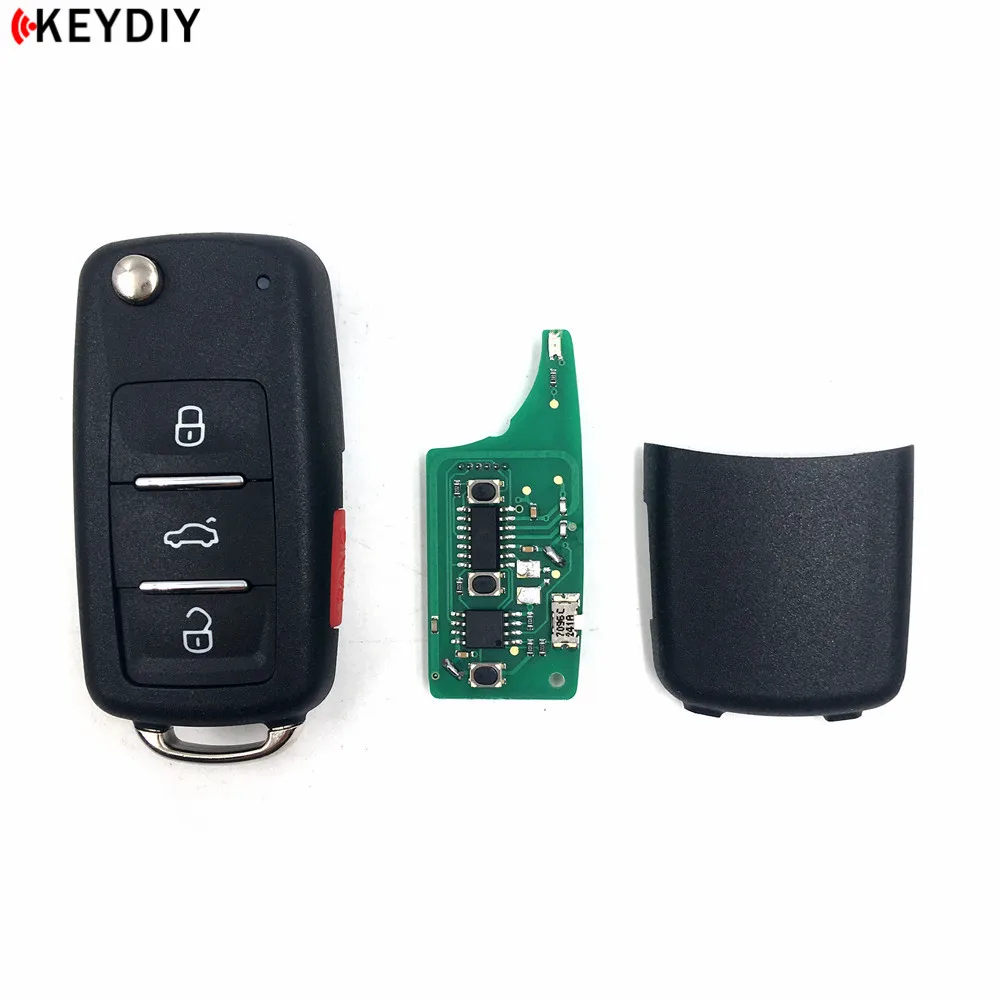 KEYDIY 1/5/10 шт./лот B08 3/4 KD900/KD X2/URG200 ключевой программатор серии B KD MINI Remote Control for VW 202AD