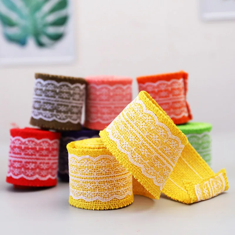 2 ярда красивой кружевной ленты шириной 6 см DIY Одежда/цветочные