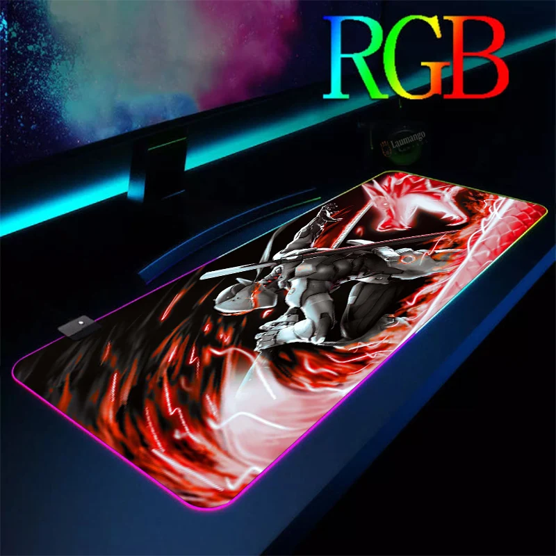 

Mouse Pad Gaming Accessories Computer Large Mousepad Backlit XL LED Gamer Mini Pc Speed Carpet 90x40 Desk Mat For CSGO Overwatch