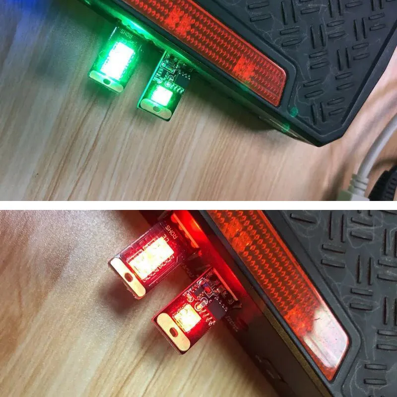 TIOODRE 1 шт. Мини Авто USB атмосферная лампа светодиодный музыкальный светильник с