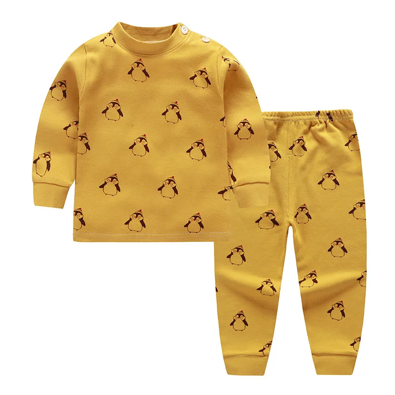 

2021new children's cotton underwear set boys and girls autumn clothes and trousers baby pajamas home service wholesale panties