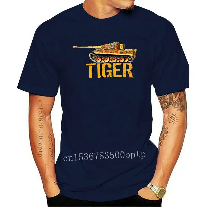 

New Achtung T Shirt LLC Men's German Tiger Profile 1 WWR RC SS Tank Jagd Panzer