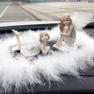 Подарки ангелов полимерные фигурки сказочные статуи свадебное украшение милый