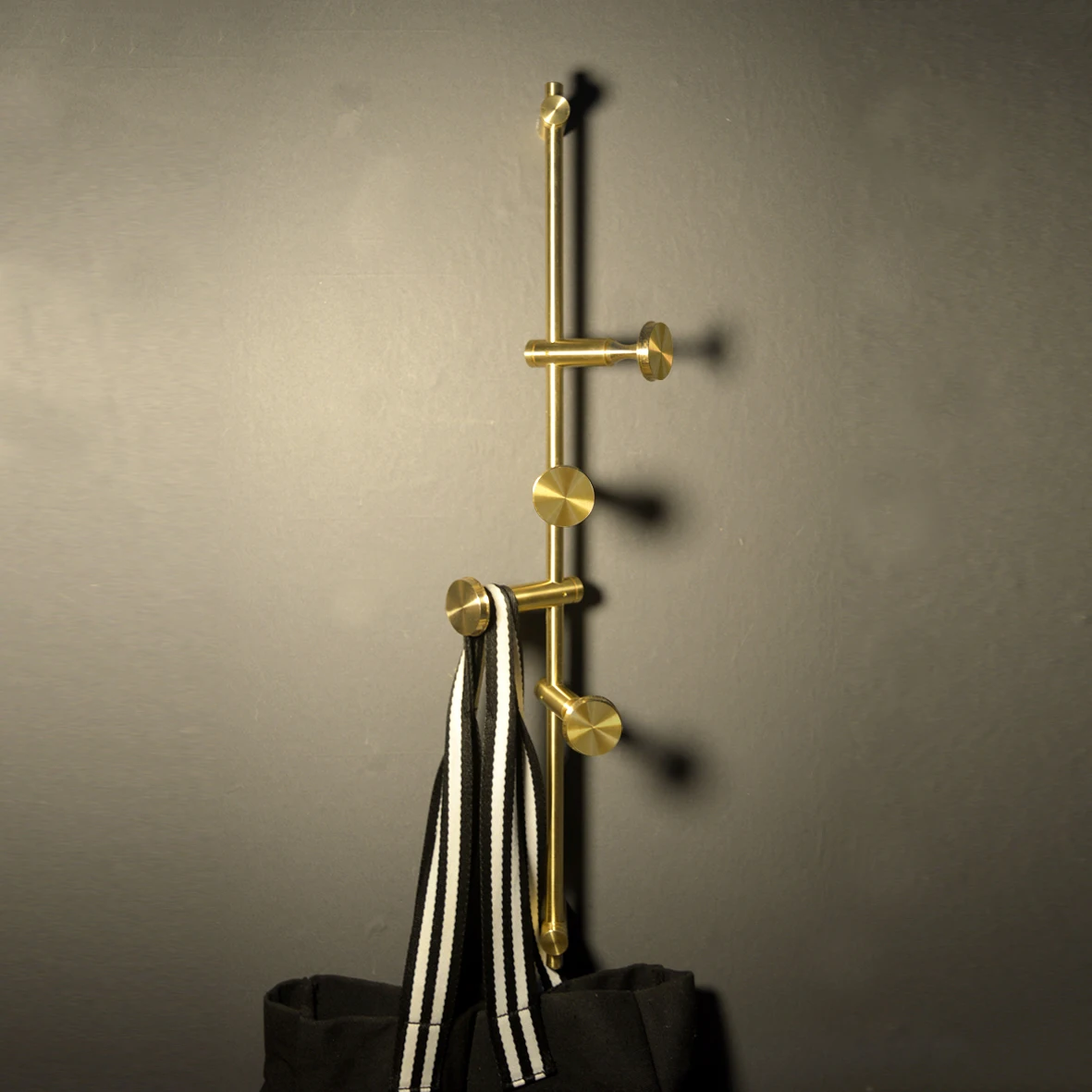 Латунь + полимерные крючки/подвесная вешалка для одежды настенная гостиная