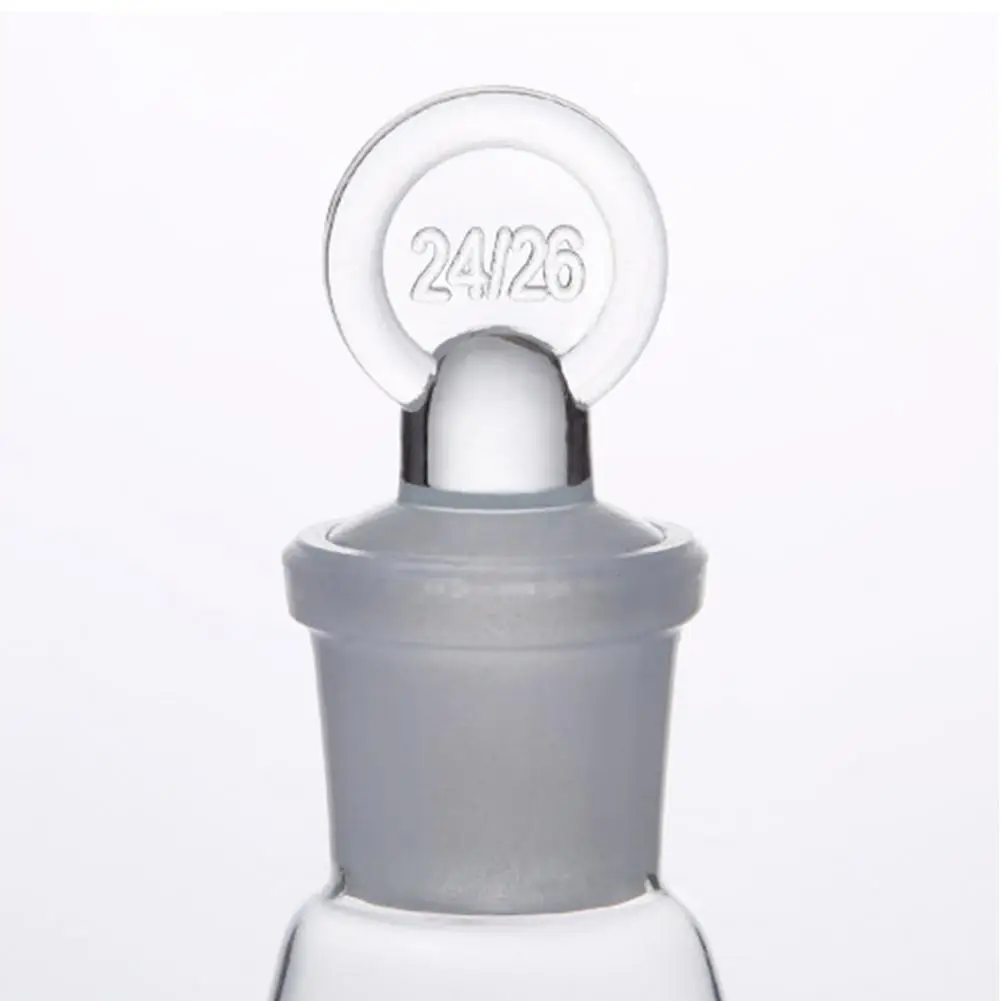 

Hot Sales!!! 50-1000ml Narrow Mouth Lab Lead-free Glass Triangle Conical Flask with Stopper
