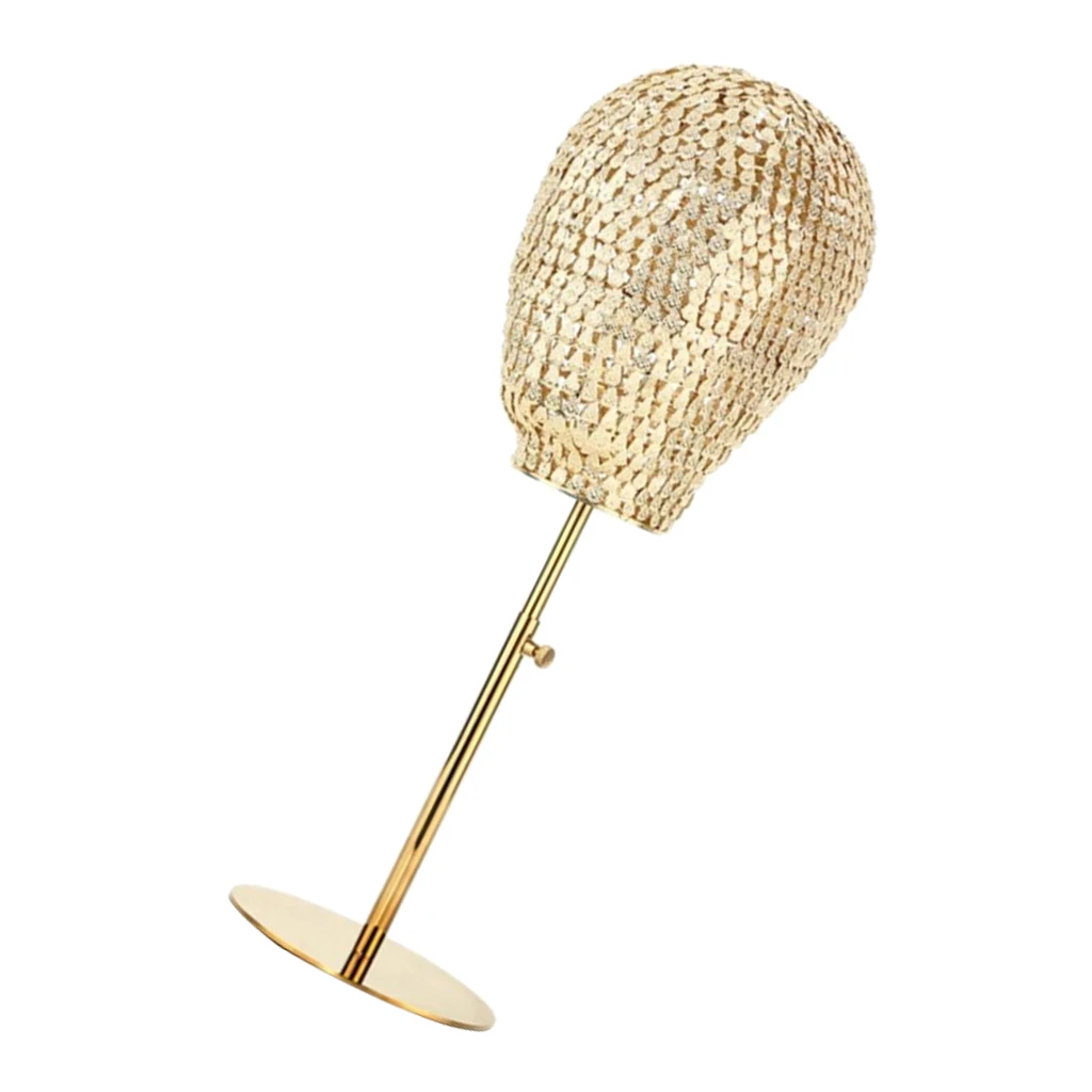 21 ''Регулируемая голова-манекен для парика держатель шапки шапка с очками