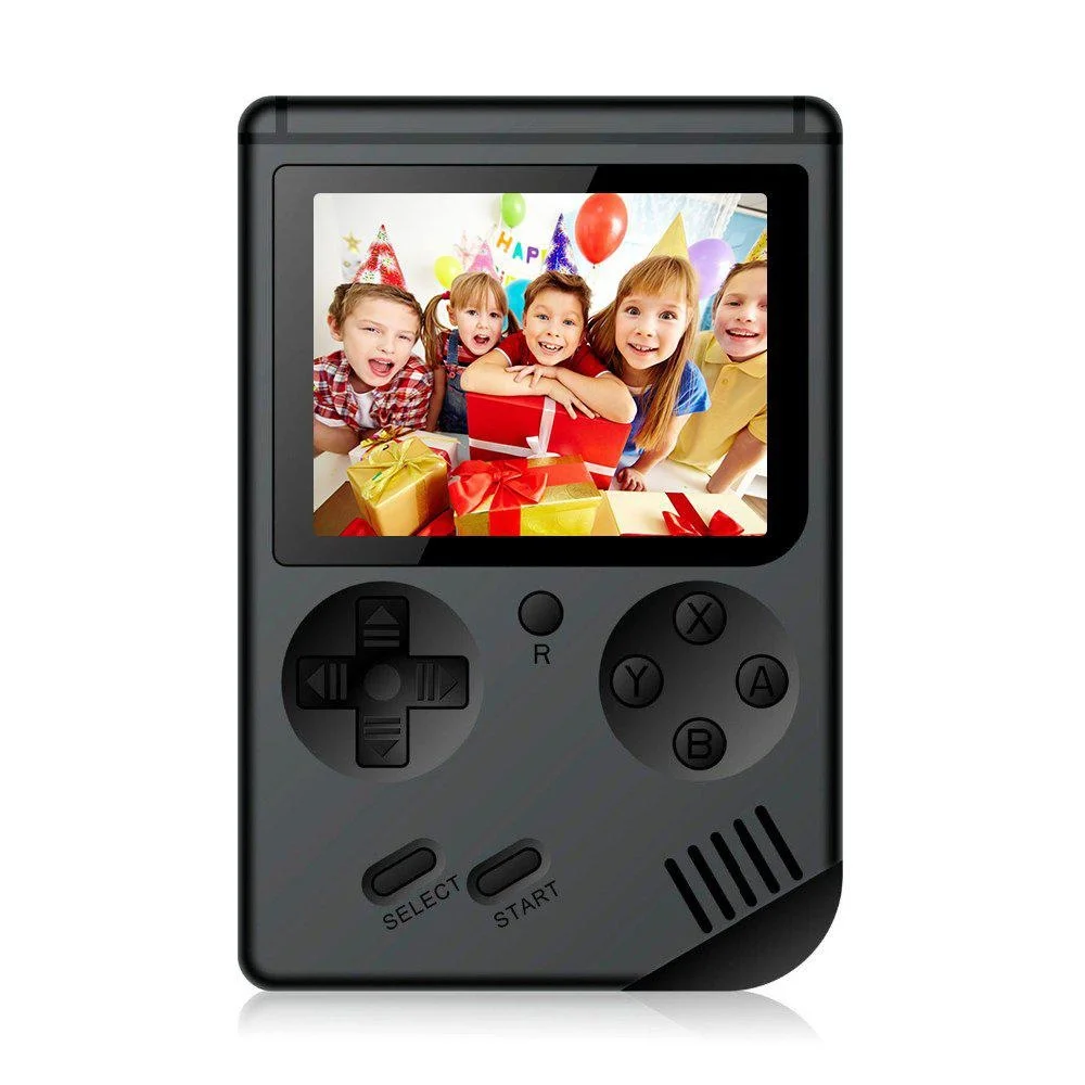 

HobbyLane-Mini mquina de juegos porttil Retro FC, 3 pulgadas, 168 juegos, persona doble versin con mango, dispositivo de