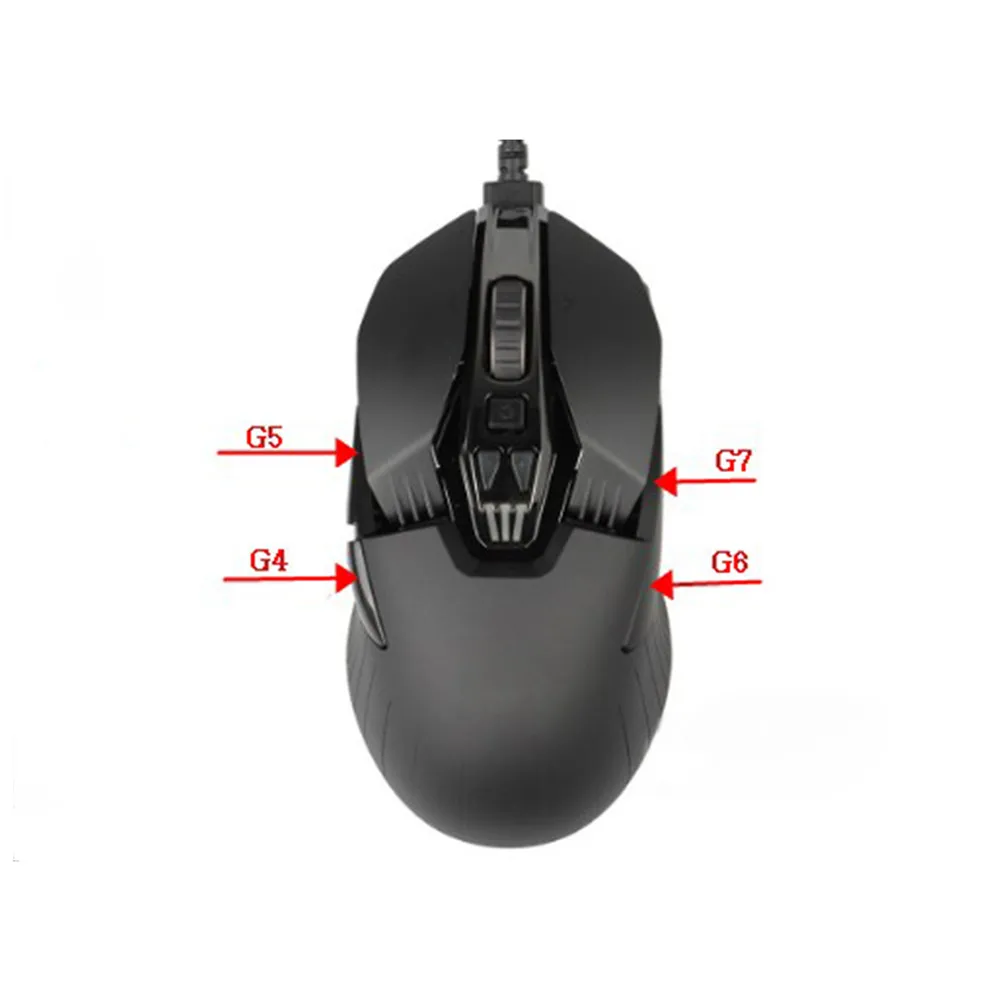 Сменные боковые кнопки G4 G5 G6 G7 4 шт. запчасти для беспроводной мыши Logitech G900 G903