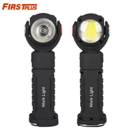 outdoor emergency light car inspection light camping light hand held work light rotatable lamp head with magnet flashlight