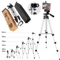 35 106cm multifunctional professional camera tripod holder and phone tripod stabilizer 2 in 1 adjustableportablefoldable
