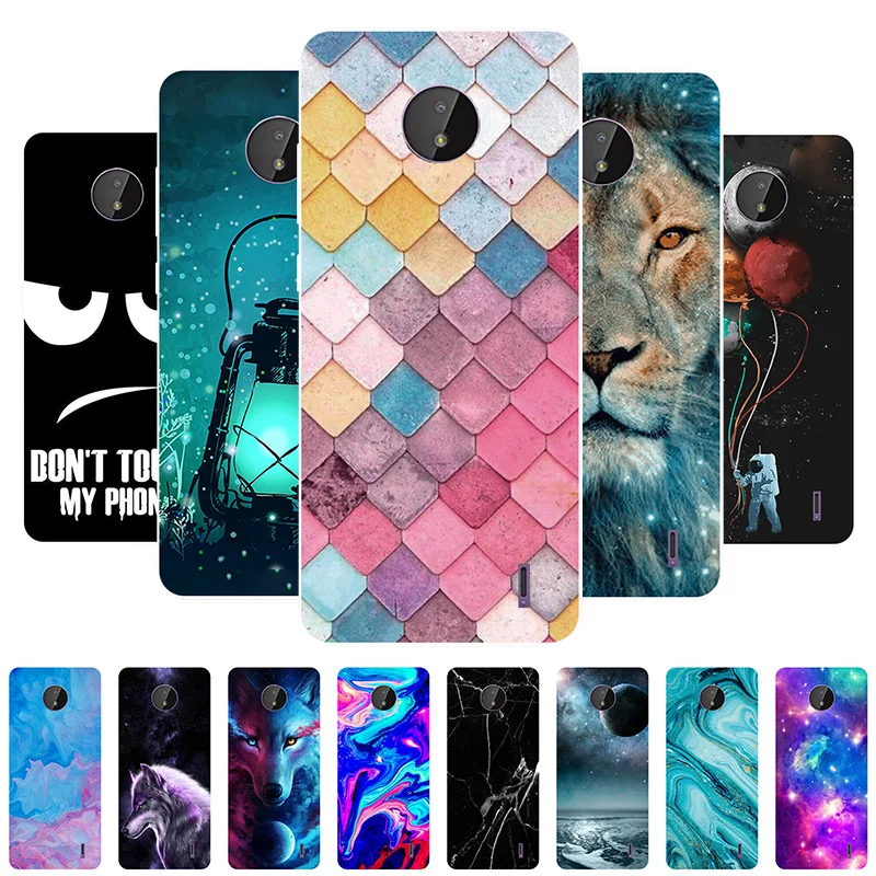 

For Nokia C10 Case Silicone Soft TPU Cover For Nokia C20 Phone Back Case NokiaC10 C 10 Bumper Funda Protective Shell