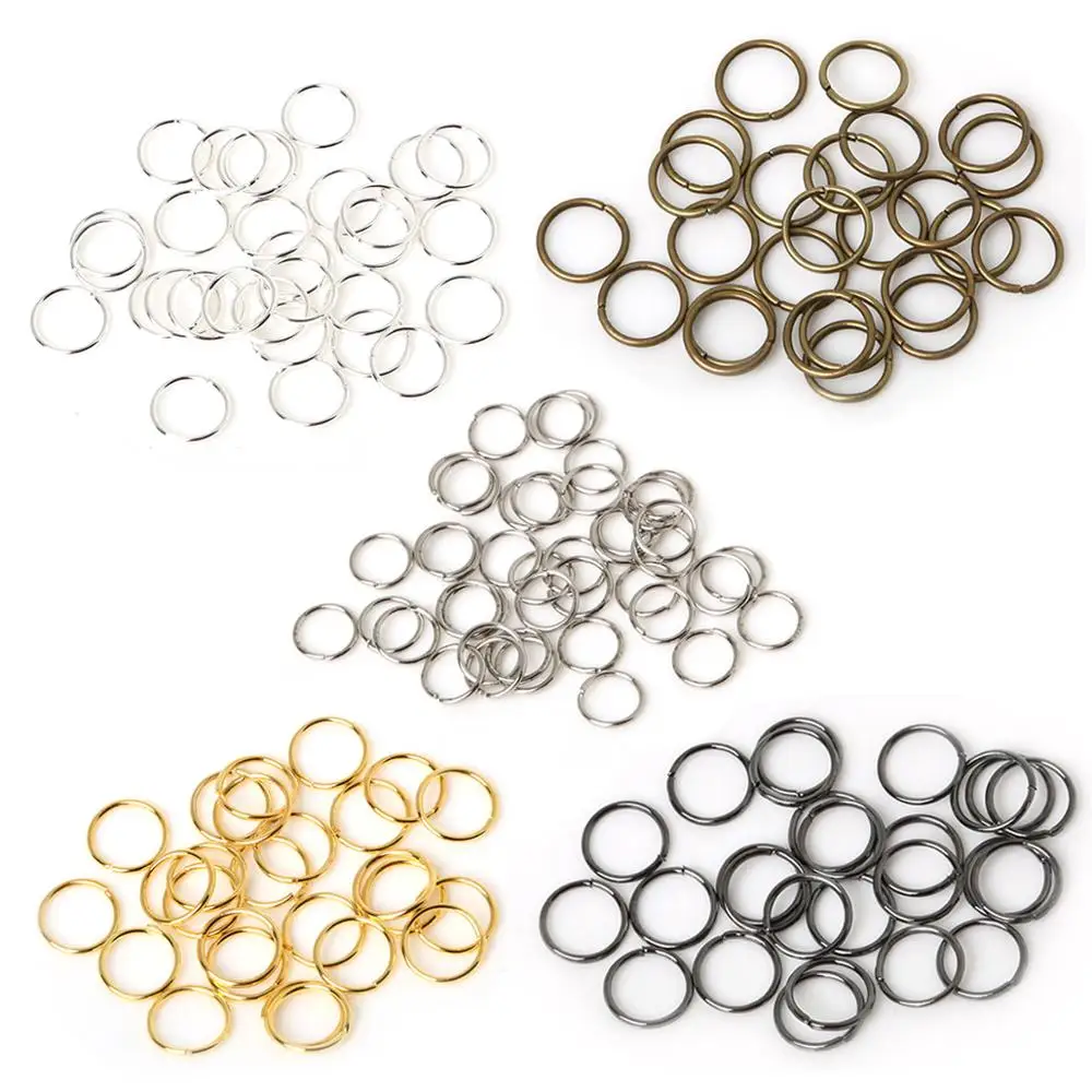 Незамкнутые круглые соединительные кольца 4 10 мм