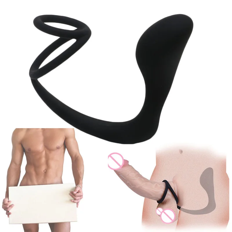 Для Мужчин's силиконовый зад-Gasm мужской для ануса анальная пробка массажер