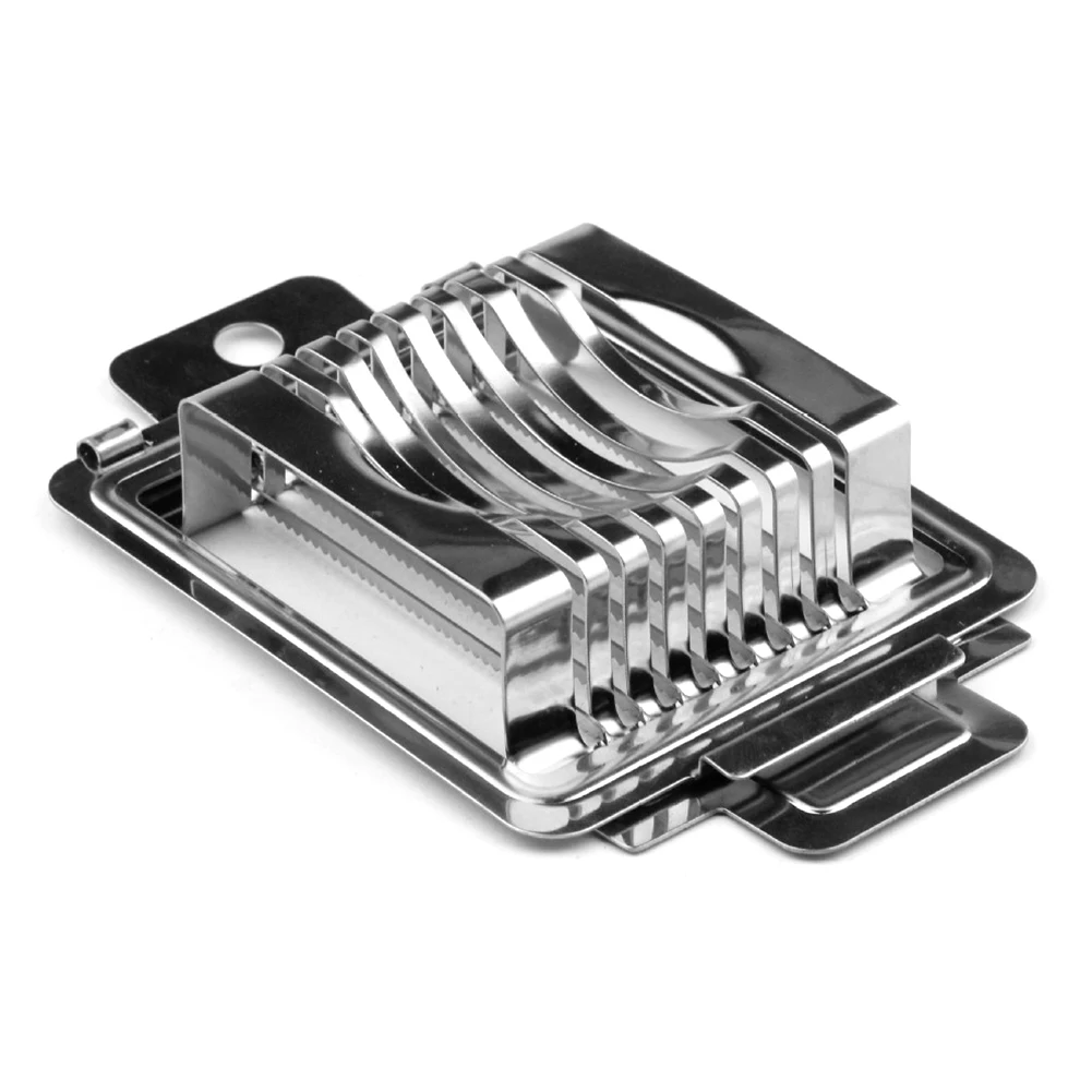 Портативный Нержавеющая сталь яичный нож ручной гриб делитель помидоры срез