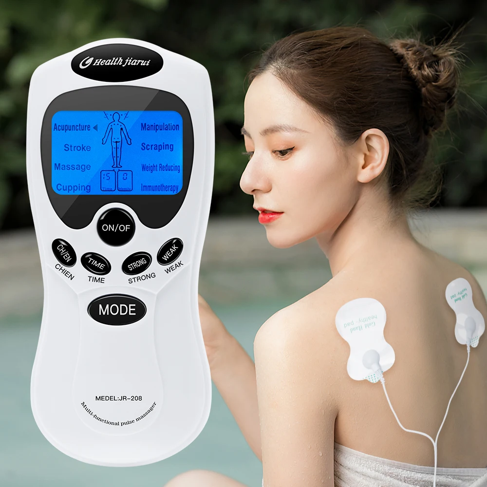 Tens Unit 8 режимов двойной выход устройство для здоровья лучшее обезболивающее шеи