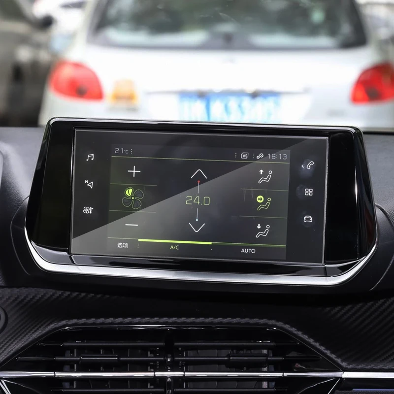 Для Peugeot 2008 2019 2020 GPS навигатор Экран пленка на приборную панель Стекло экран