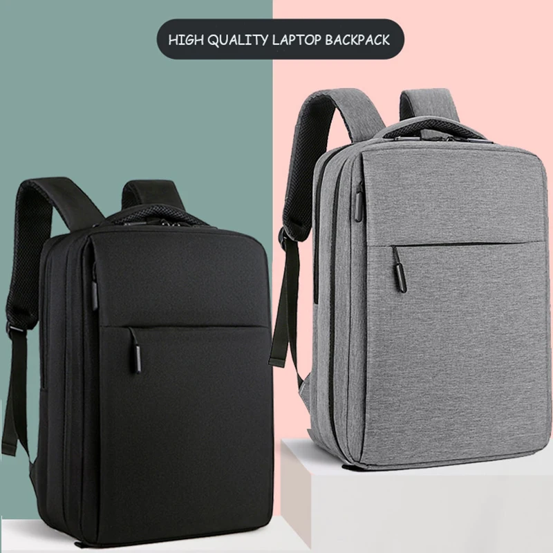 

Мужской рюкзак из текстиля, стильный школьный рюкзак для деловых поездок ноутбук Bckpack USB зарядка для мужчин Водонепроницаемый холст мужской...