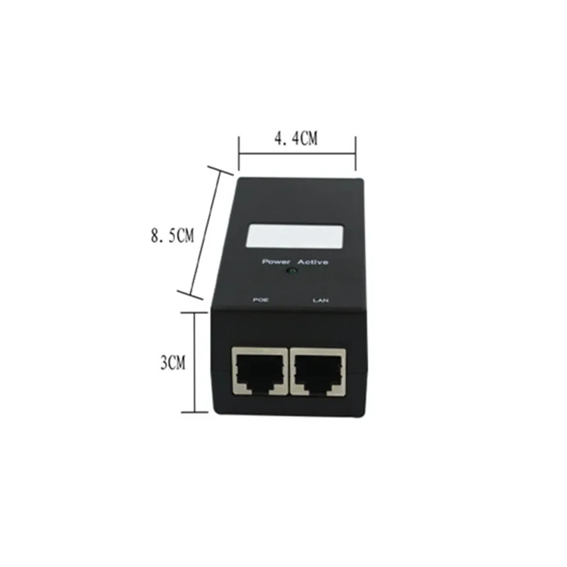 CCTV безопасности 48V0.5A адаптера POE Инжектор Ethernet Мощность для IP Камера PoE Питание