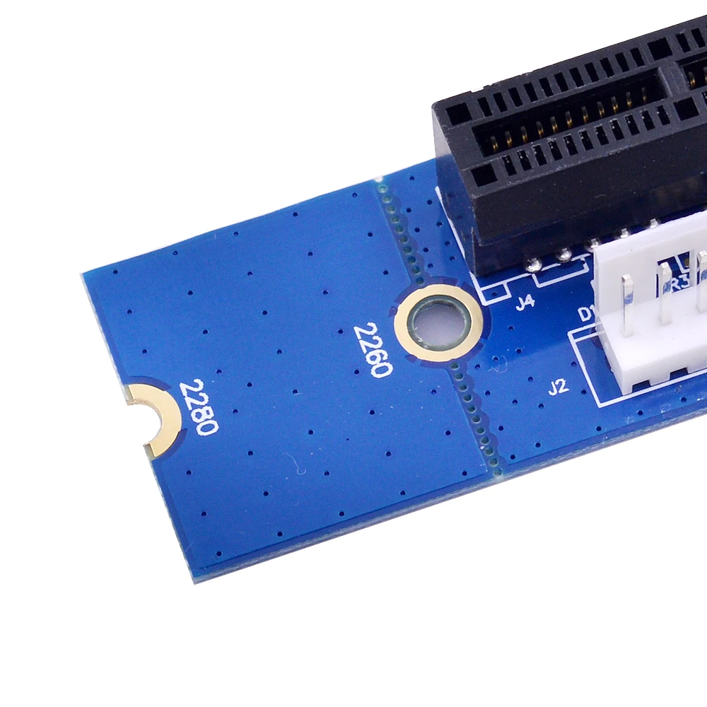 CHIPAL высокое качество NGFF M.2 к PCI E 4x 1x слот Райзер адаптер карты M2 PCIE X4 X1 конвертер