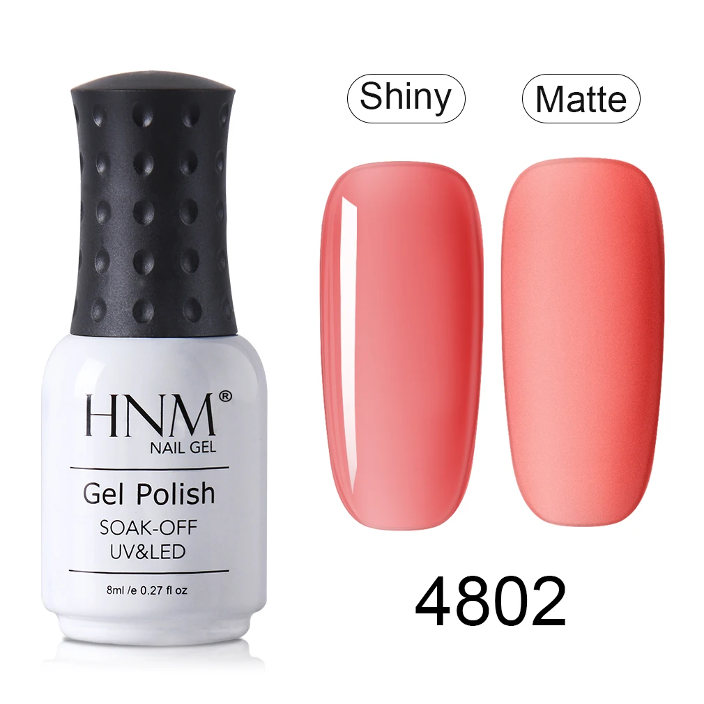 4802 HNM, новинка, 8 мл, французский обнаженный УФ-гель для ногтей Narl Art Soak Off, гибридный лак, светодиодный, Полуперманентная краска, лаковая эмаль - Цвет: 4802