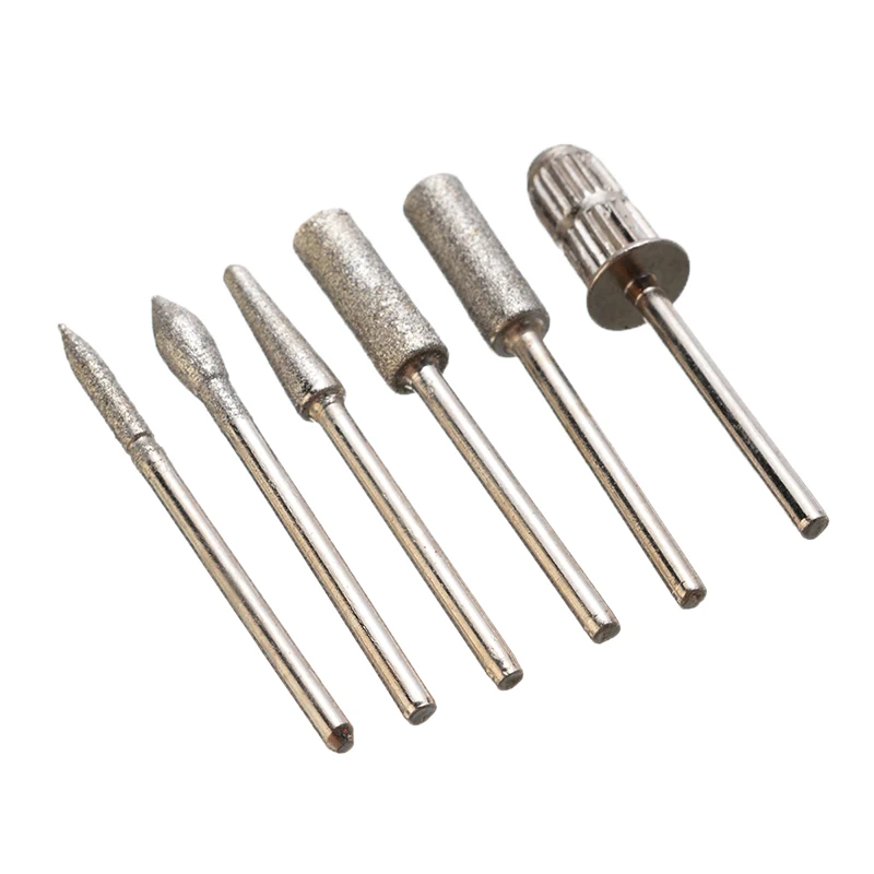 Фрезы для маникюра и педикюра электрические сверла ногтей 12 шт./набор аксессуары