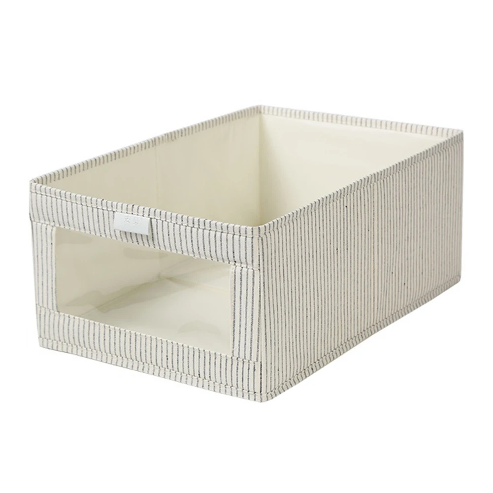 

Складная корзина для хранения одежды большой вместимости с визуальным окном