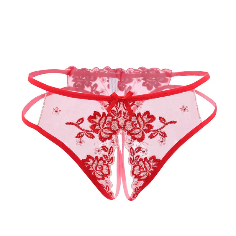 Новое Стильное прозрачное эротическое белье женские трусики красивые кружевные