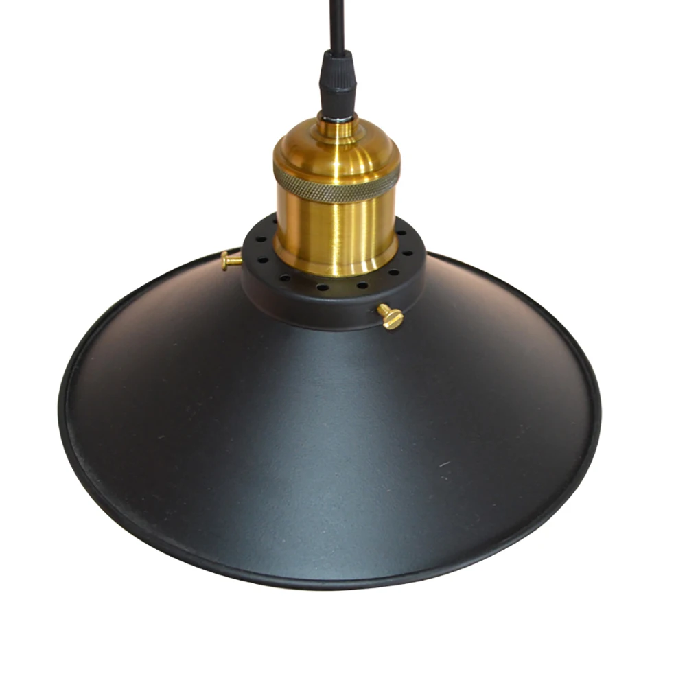 

Металлическая конструкция E27, винтажный потолочный светильник для кафе, ресторана, подвесной абажур для отеля, подвесной домашний декорати...