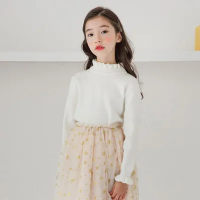 white sweaters Детская длинная юбка принцессы с блестками и звездами для девочек Новинка года; Одежда для девочек-подростков в Корейском стиле брюки для девочек; сезон весна-осень-лето; 8-10 - Цвет: white sweaters