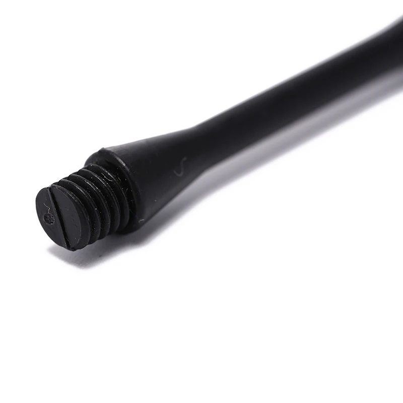 

100pcs Black Nylon Dart Shafts 6mm Screw Thread Plastic Darts Accessories 95g New Good Quality