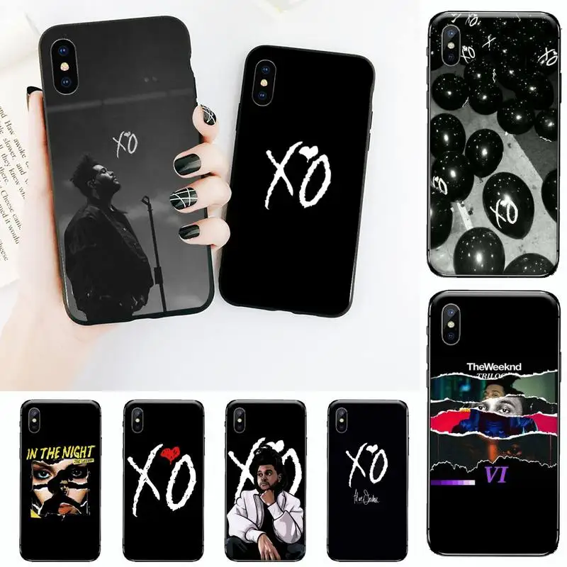 The Weeknd Starboy поп Cantor модными принтами xo для мобильного телефона чехлы iPhone 11 12 Ipad