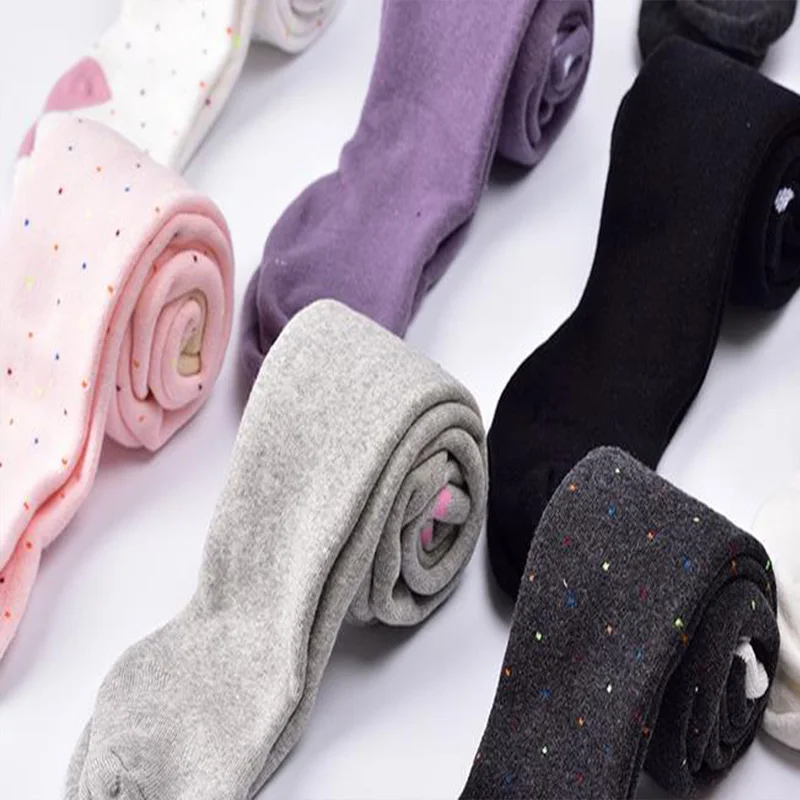 Колготки для девочек детские колготки младенцев хлопковые теплые весенне